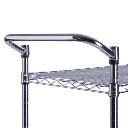 VCH-21 - Mobile Shelving Extend Handle, Chrome-Plated - 21"