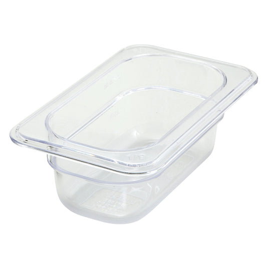 SP7902 - Polycarbonate Food Pan, 1/9 Size - 2-1/2"