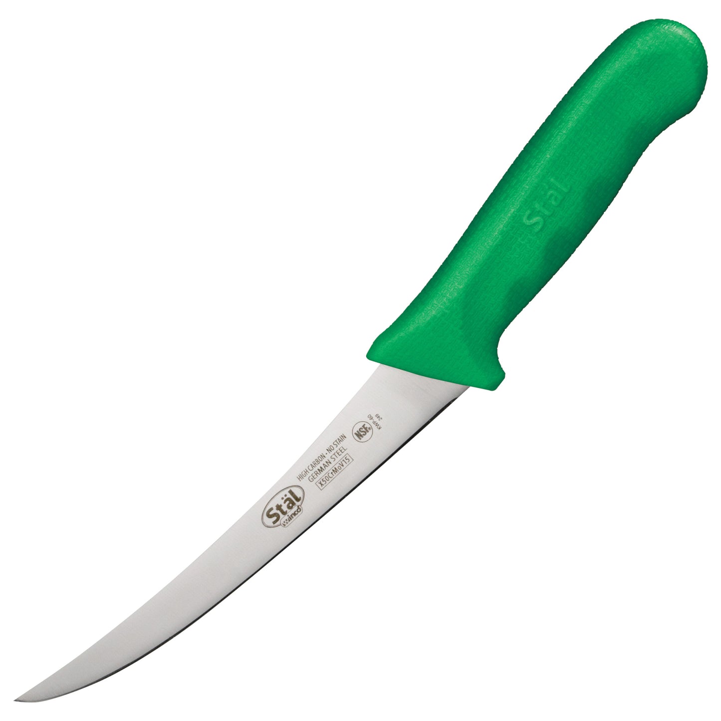 KWP-60G - Stäl 6" Boning Knife, Flexible - Green
