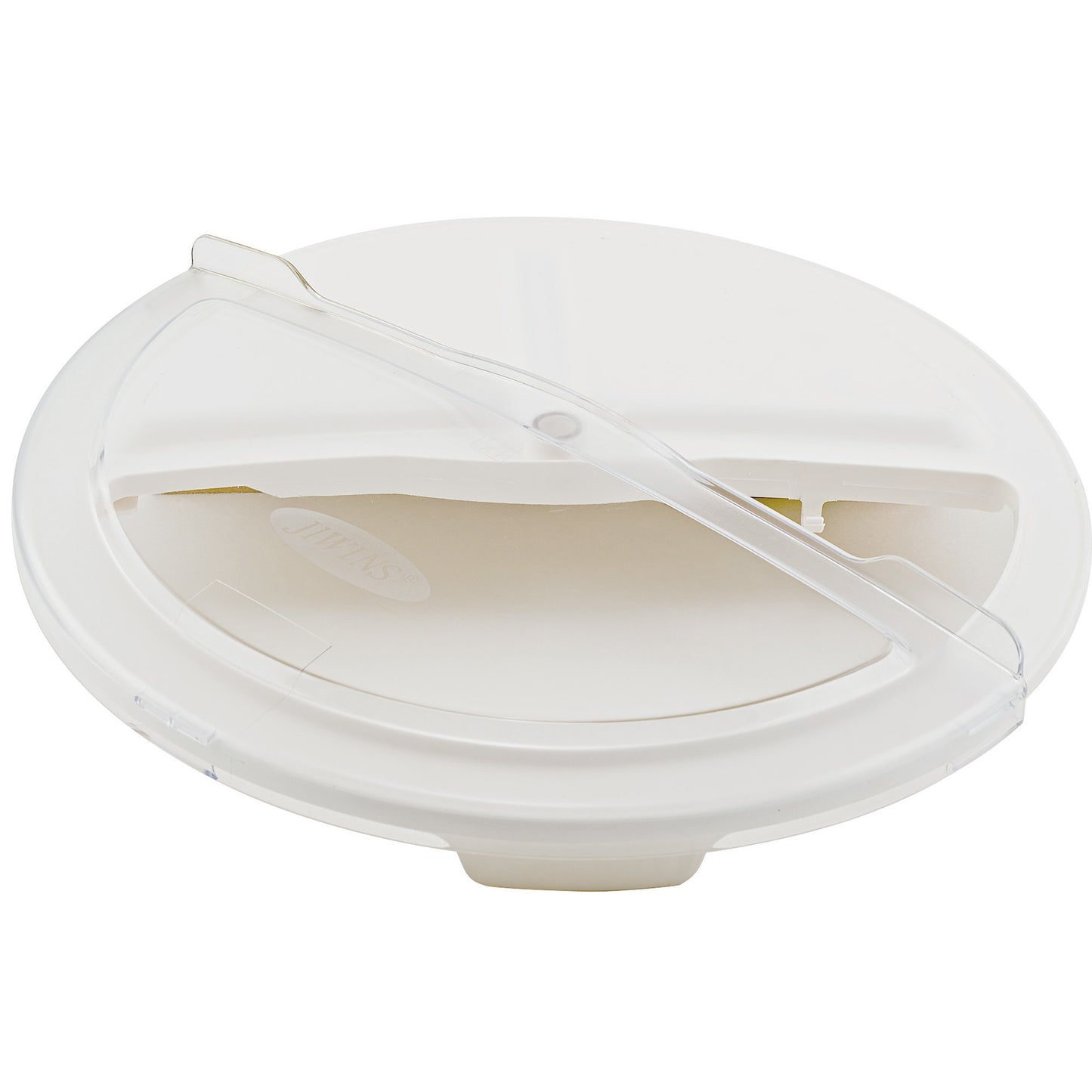 FCW-20RC - Polycarbonate Rotating Lids for White Containers - 20 Gallon