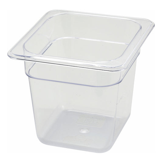 SP7606 - Polycarbonate Food Pan, 1/6 Size - 5-1/2"