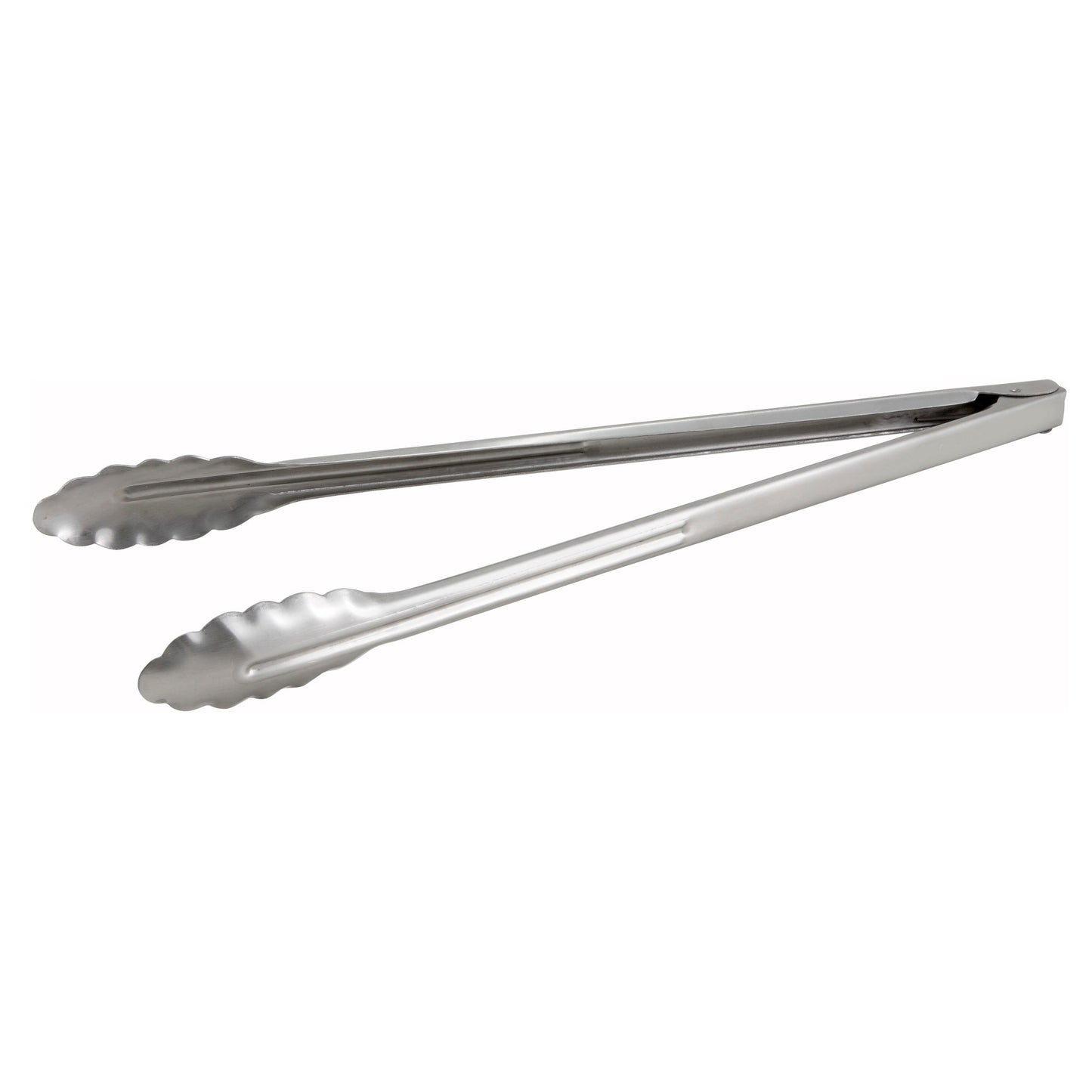 UT-16 - Stainless Steel Utility Tongs, Heavyweight - 16"