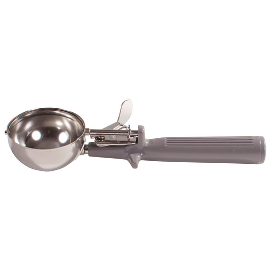 ICOP-8 - Winco Prime 18/8 Stainless Steel One-Piece Thumb Press Disher - 8