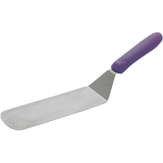TWP-90P - Allergen-Free Flexible Turner with Offset, 8-1/4" x 2-7/8" Blade
