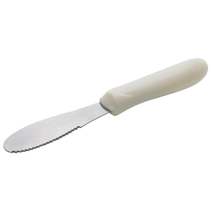 TWP-31 - Sandwich Spreader, White PP Hdl, 3-5/8" x 1-1/4" Blade