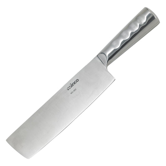 KC-501 - Chinese Cleaver with Stainless Steel Handle, 8" x 2-1/4" Blade