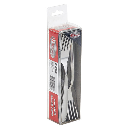 0082-06 - Windsor Salad Fork, 2-doz/pk, 18/0 Medium Weight