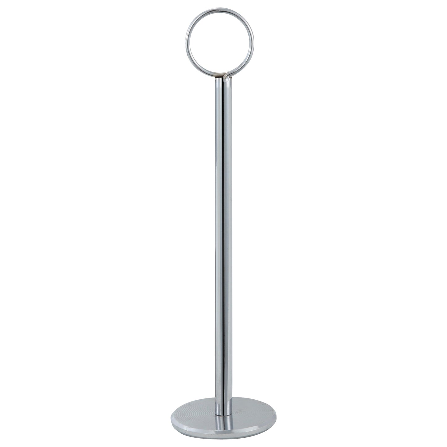 TBH-8 - Table Number Holder, Chrome - 8"