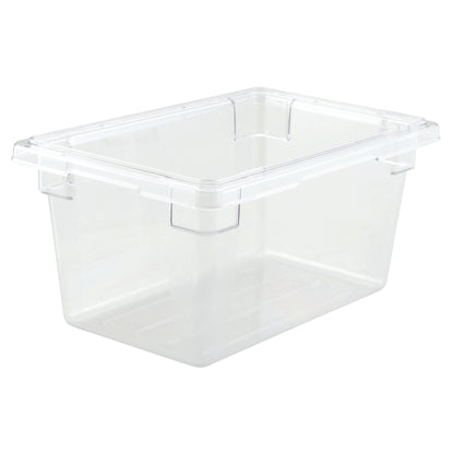 PFSH-9 - Food Storage Box, Clear Polycarbonate - Half, 9"