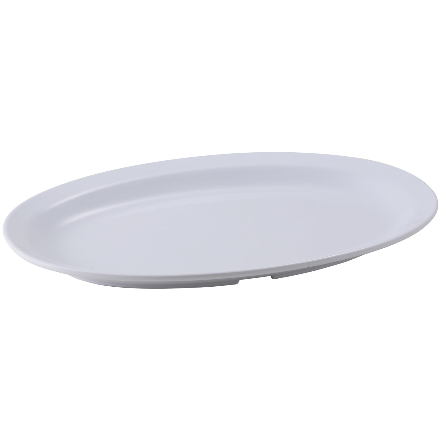 MMPO-118W - Melamine 11-1/2" x 8" Oval Platter - White