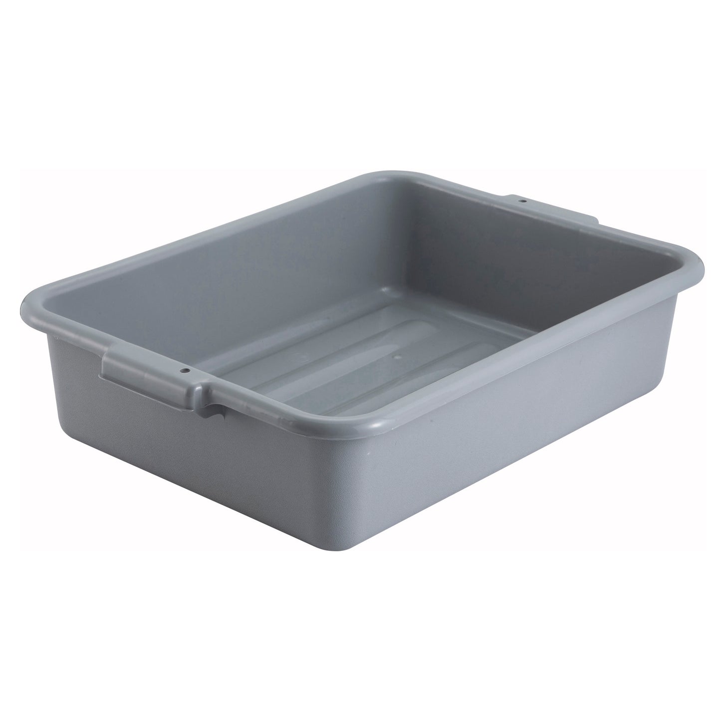 PL-5G - Standard Weight Polypropylene Dish Box, 5" Depth - Gray