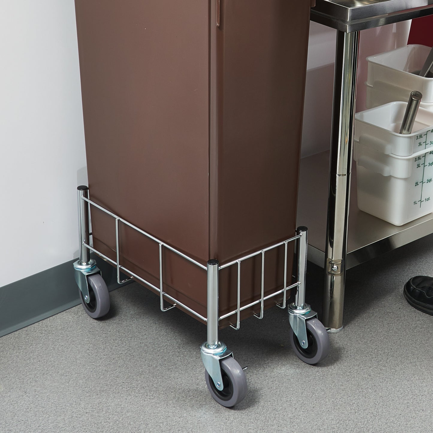 DWR-1708 - Wire Dolly for Slender Trash Can