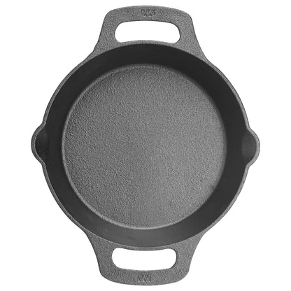 CASD-8 - 8" FireIron Cast Iron Skillet with Dual Handles