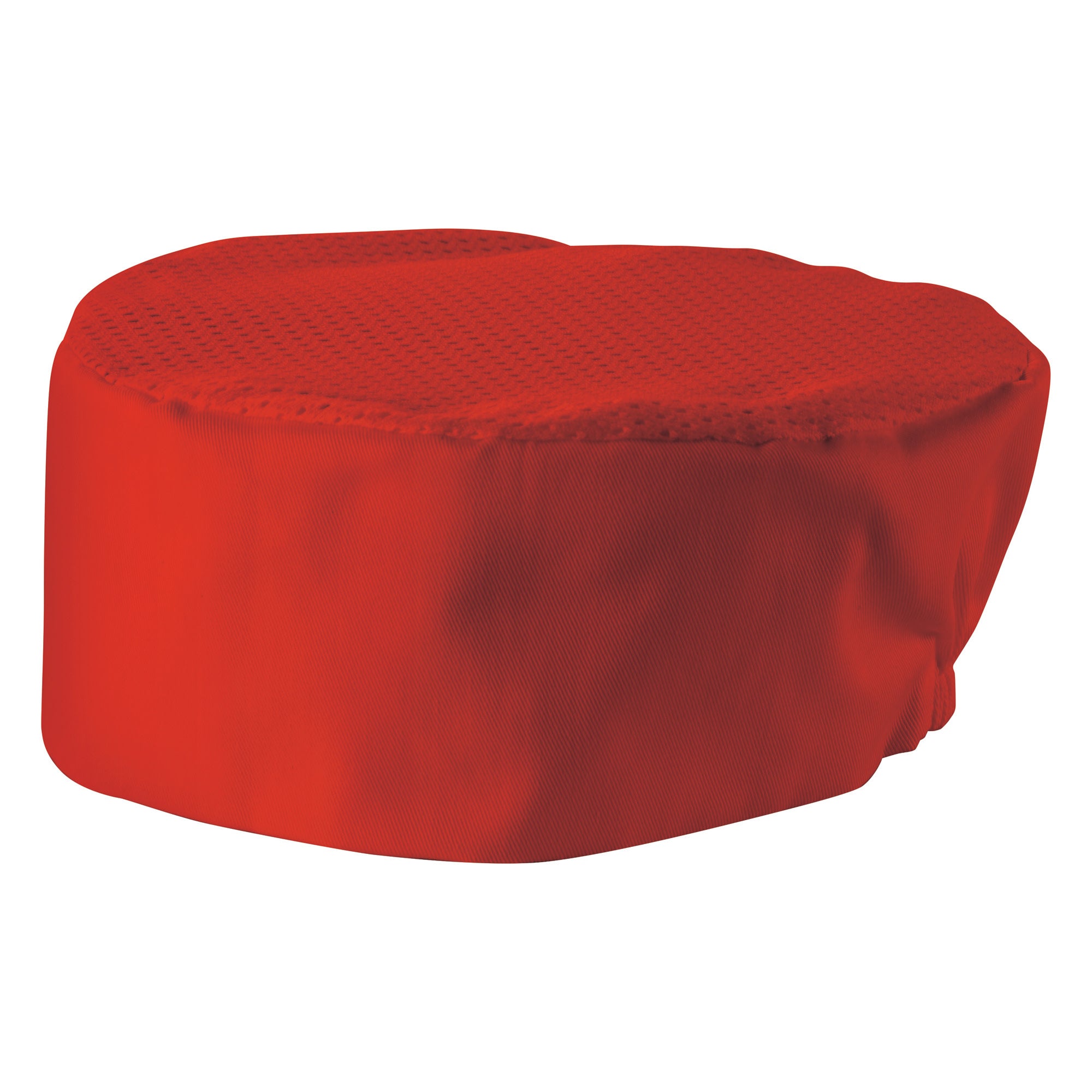 CHPB-3RR - Ventilated Pillbox Hats - Red, Large – Winco