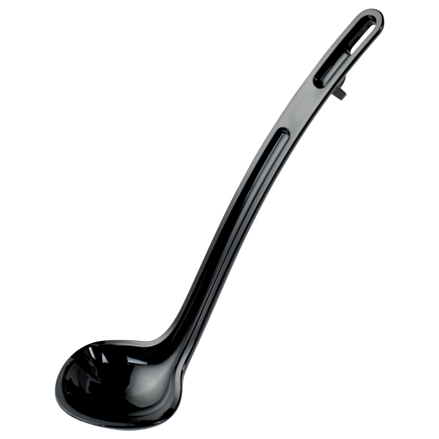 CVLD-8K - CURV One-Piece Dual Spout Ladle - Black, 8-1/2"