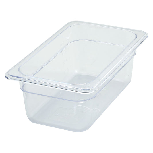 SP7404 - Polycarbonate Food Pan, 1/4 Size - 3-1/2"