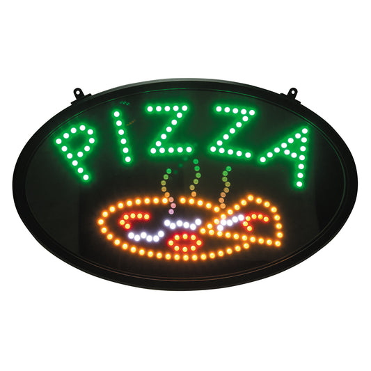 LED-11 - LED Sign, "Pizza", 3 Pattern, Dust Cover