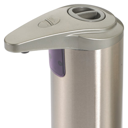 SDT-8S - Automatic Hand-Sanitizer Table/Countertop Dispenser - Brushed Nickel
