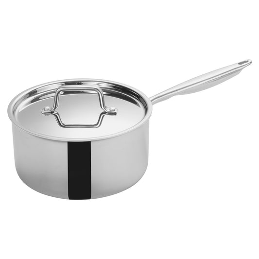 TGAP-5 - Tri-Gen Tri-Ply Stainless Steel Sauce Pan with Cover - 4-1/2 Quart