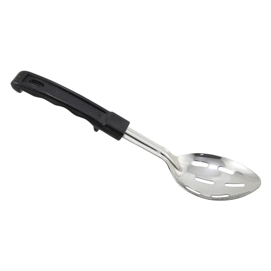 BHSN-11 - Winco Prime Basting Spoon with Stop-Hook ABS Handle - Slotted, 11"