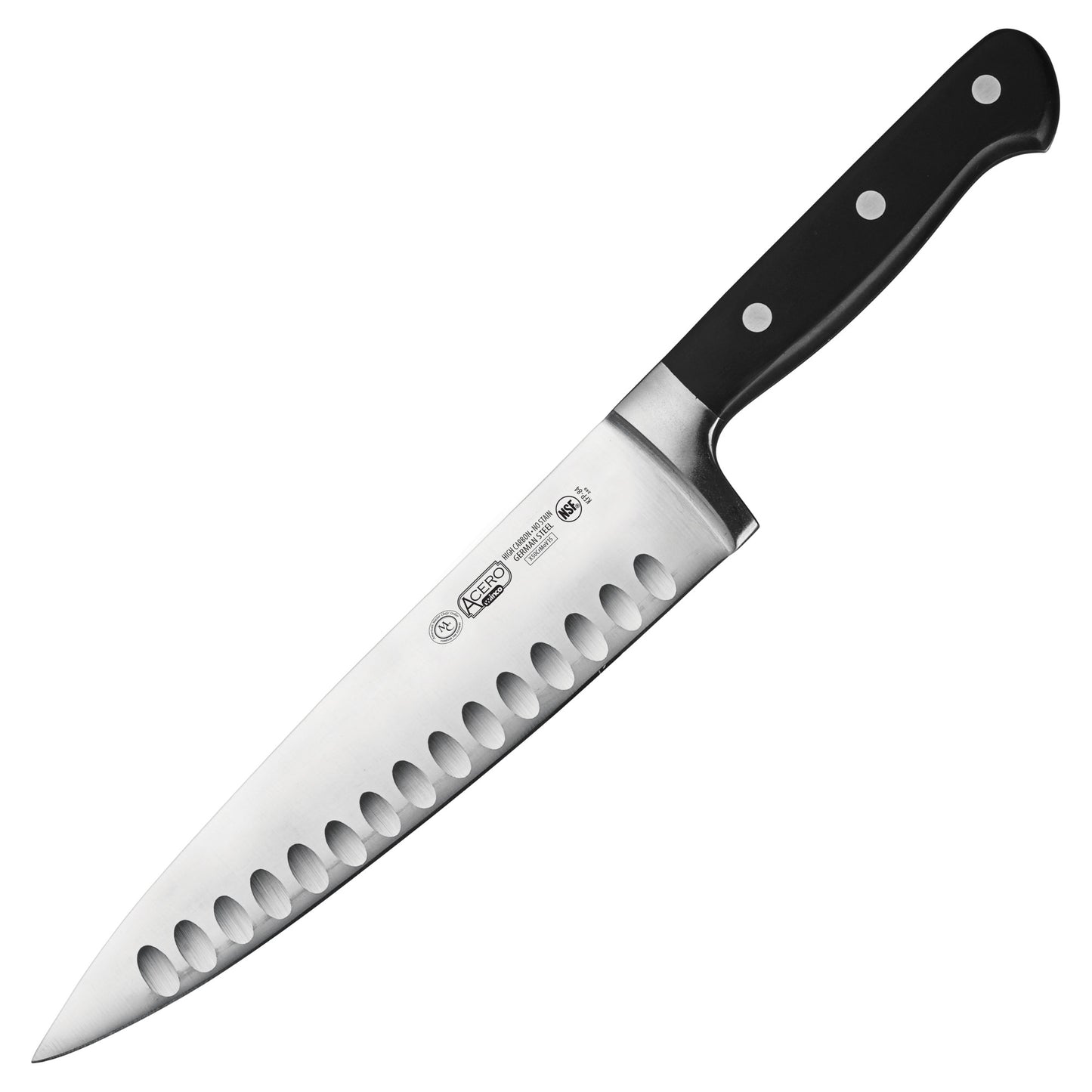 KFP-84 - Acero 8" Chef's Knife, Hollow Ground