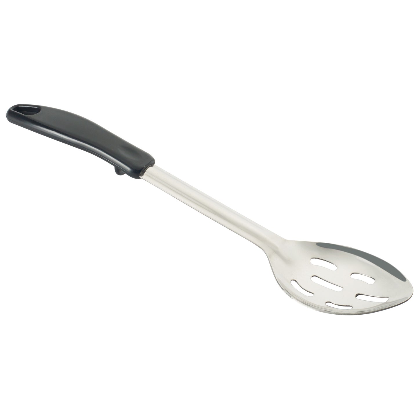 BHSP-13 - Basting Spoon with Stop-Hook Polypropylene Handle - Slotted, 13"