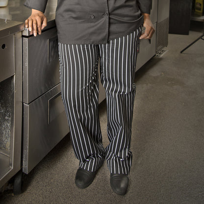UNF-3CXXL - Chef Pants, Woven Chalkstripe - 2X-Large