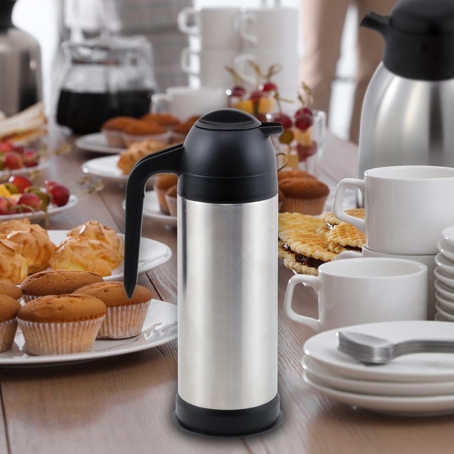 VSS-33 - Vacuum Insulated Coffee/Cream Server, Stainless Steel - 33 oz