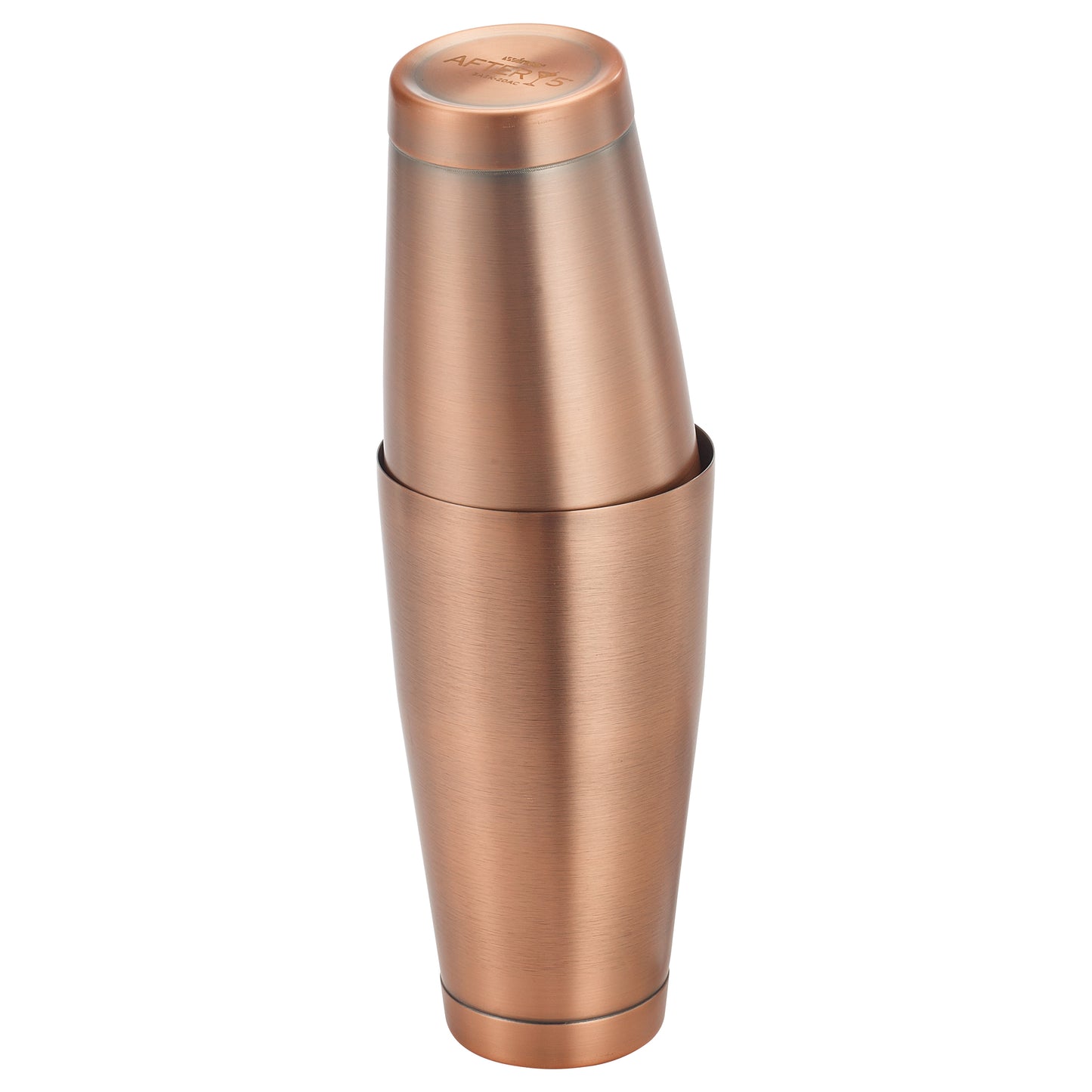 BASK-28AC - After5 28 oz Bar Shaker Cup, Antique Copper