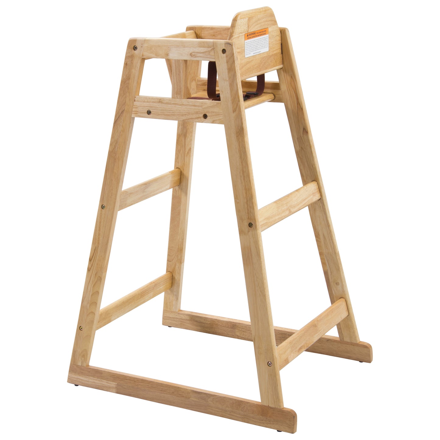 CHH-601 - Natural Wood Pub-Height High Chair