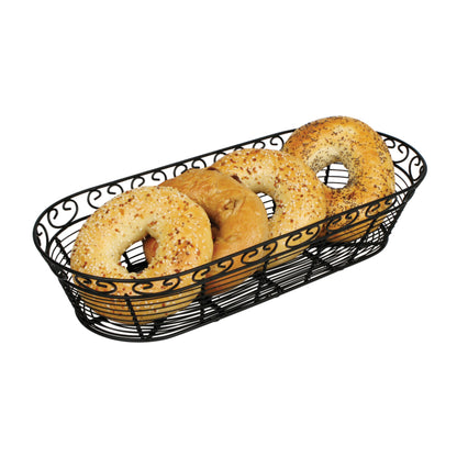 WBKG-15 - 15" Long Oval Wire Serving Basket