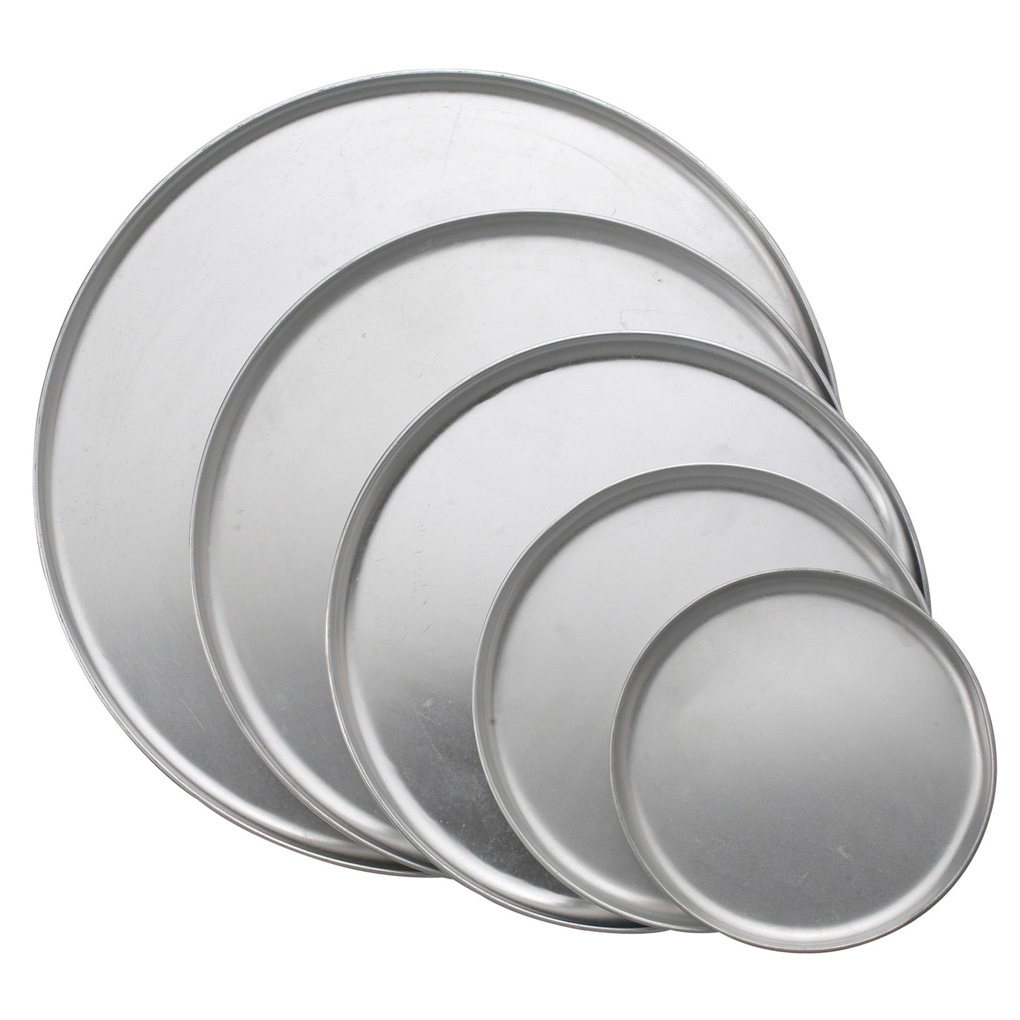 APZC-15 - Coupe Style Pizza Pans, Aluminum - 15"