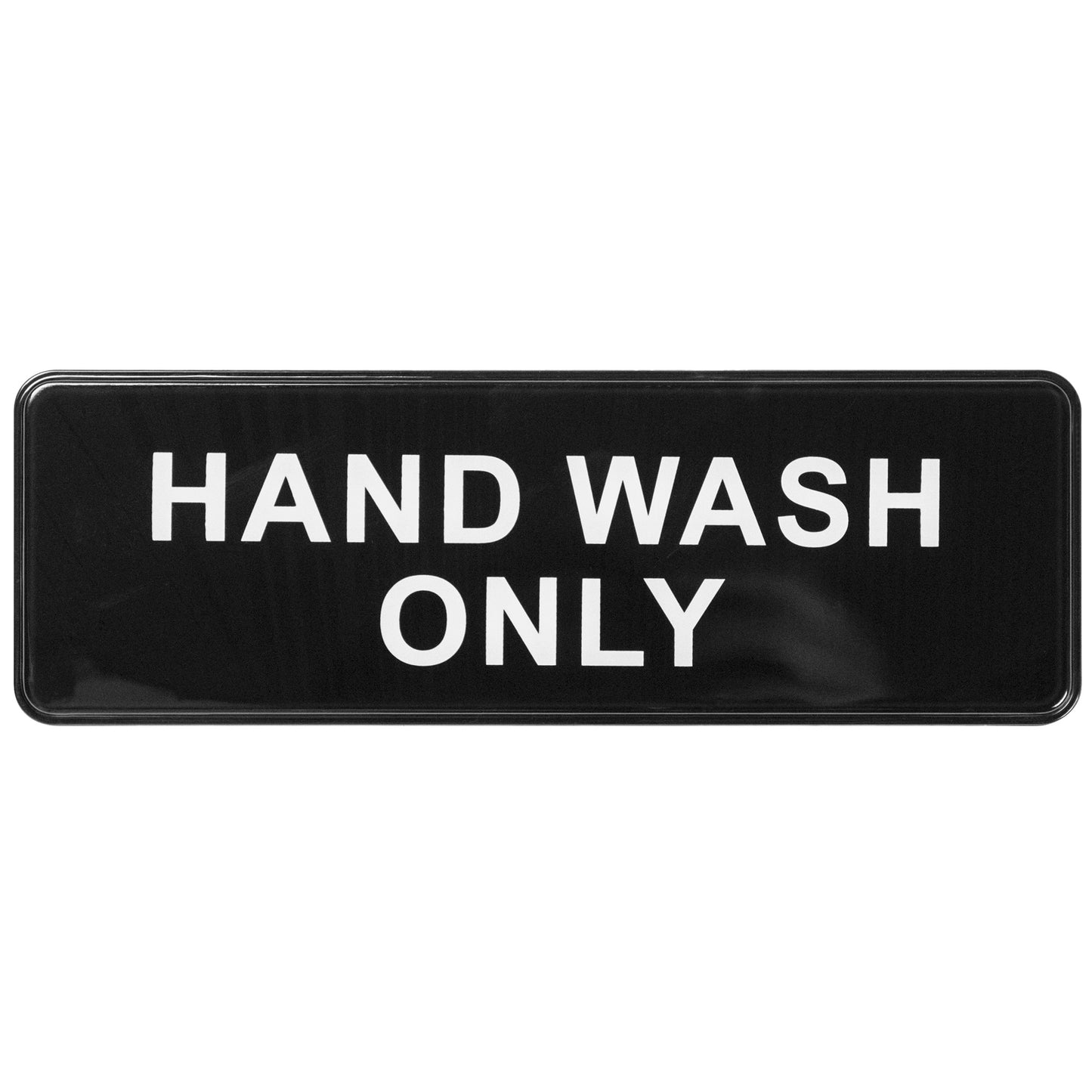 SGN-303 - Information Signs, 9"W x 3"H - SGN-303 - Hand Wash Only