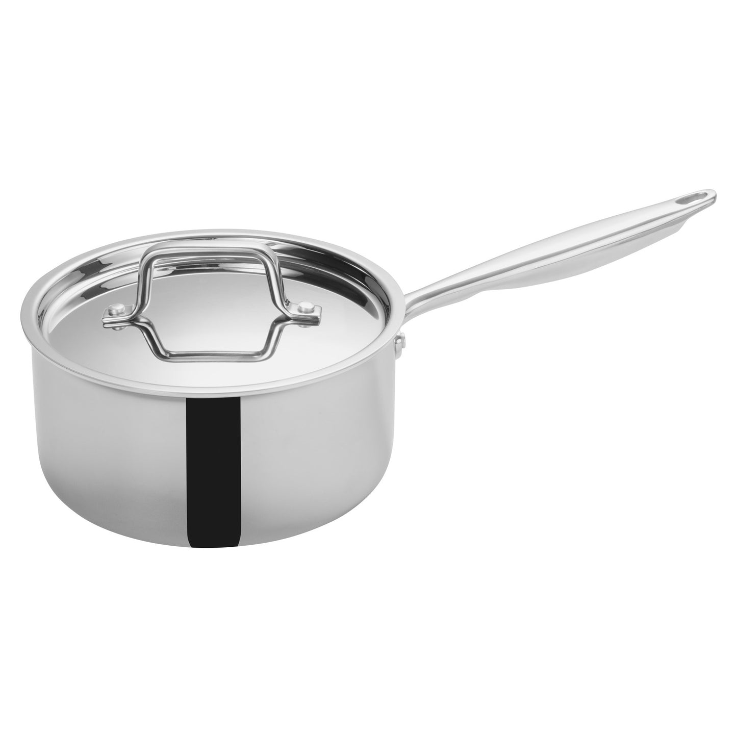 TGAP-4 - Tri-Gen Tri-Ply Stainless Steel Sauce Pan with Cover - 3-1/2 Quart