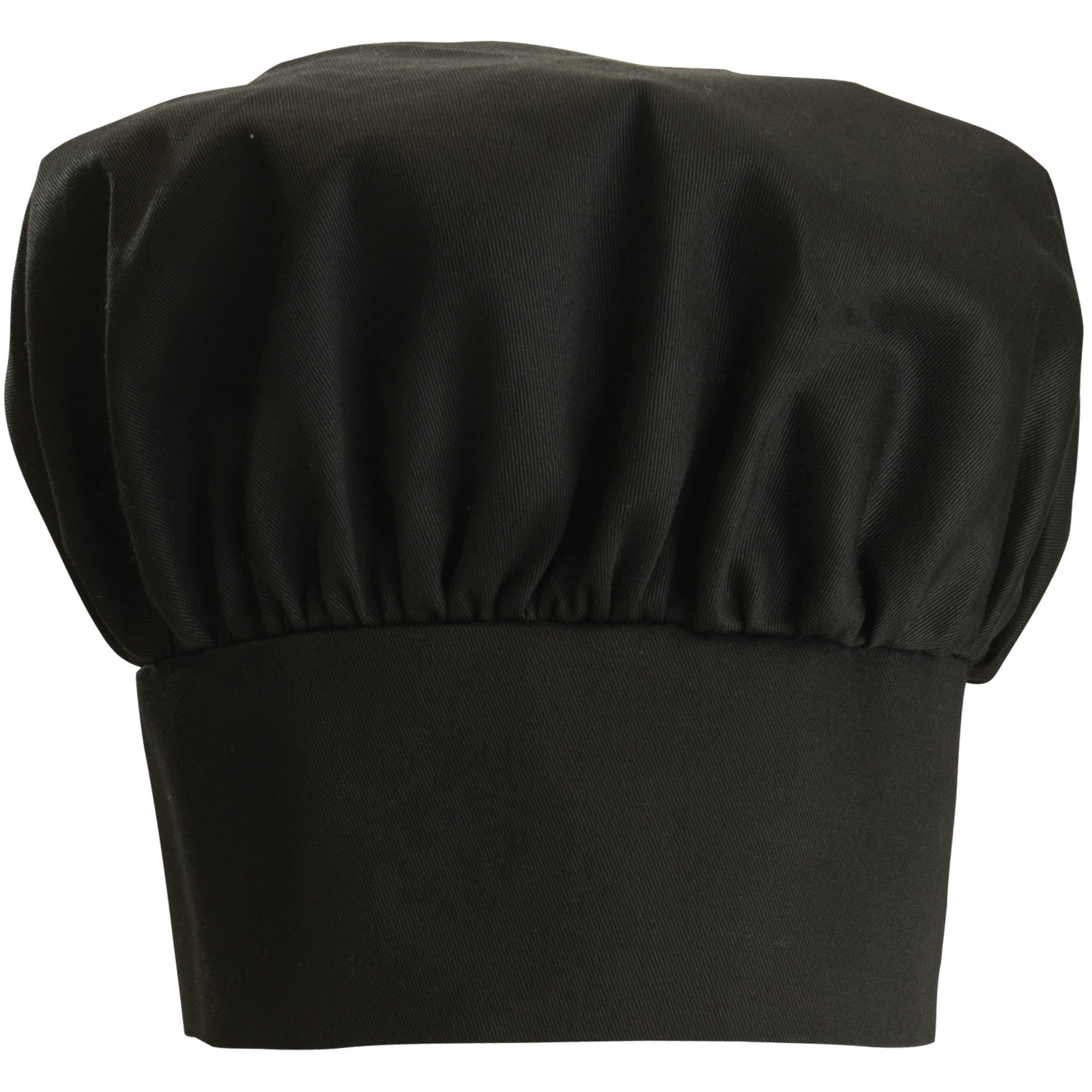 CH-13BK - Chef Hat, Velcro Closure - Black – Winco