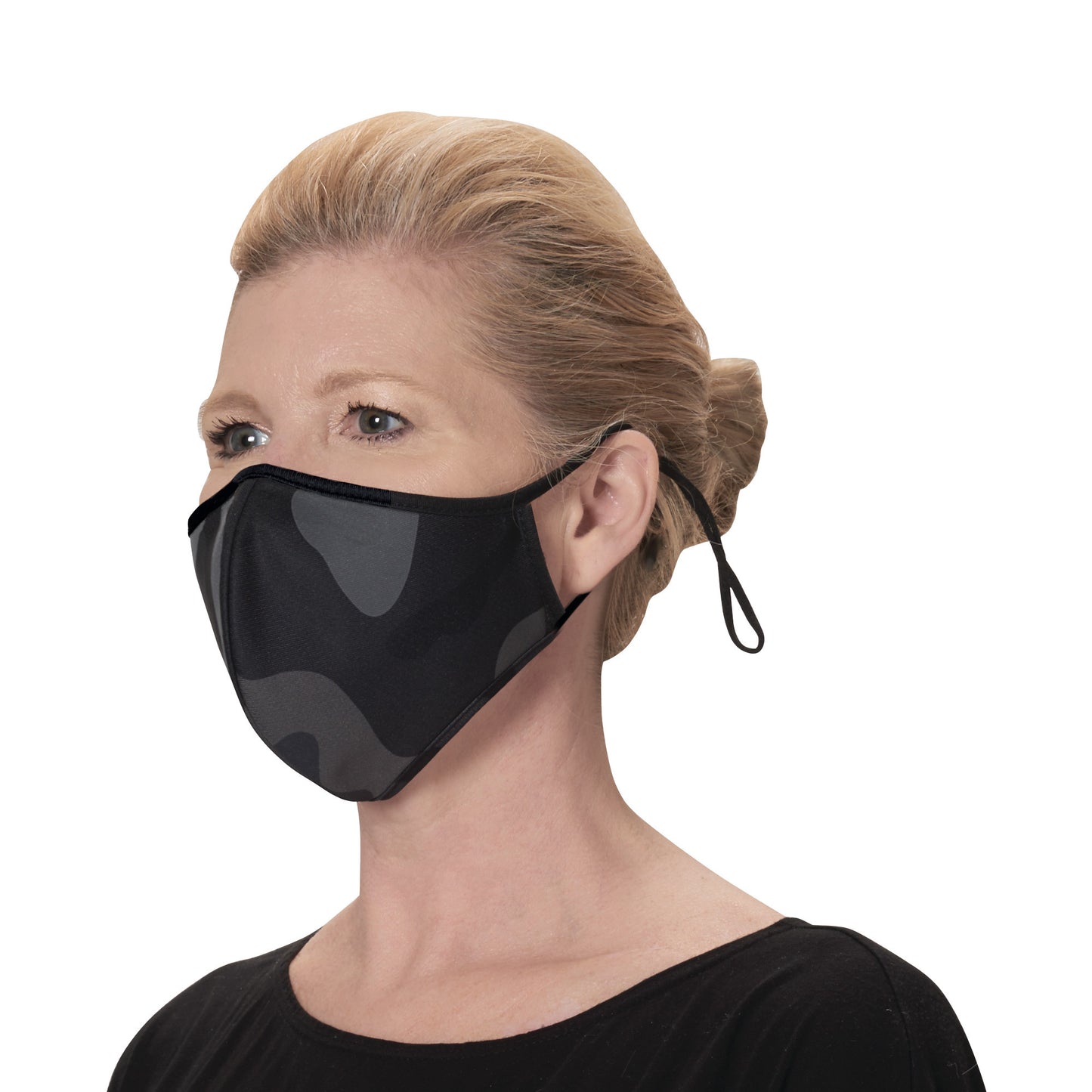 MSK-3LXL - Reusable & Adjustable  Face Mask, 2-Ply Cotton/Poly Blend