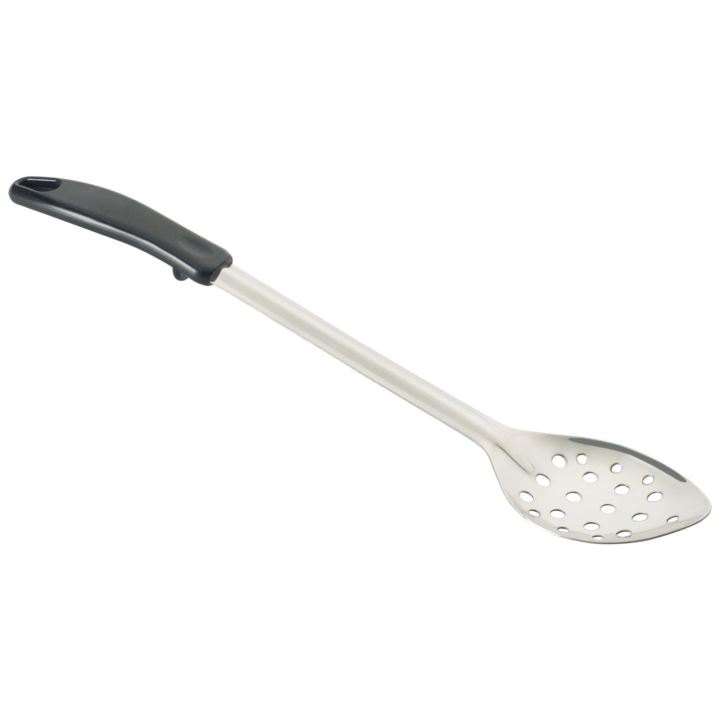BHPP-15 - Basting Spoon with Stop-Hook Polypropylene Handle - Perforated, 15"