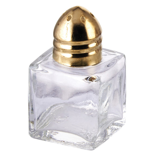 G-101 - Square Shaker, 1/2 oz - Brass