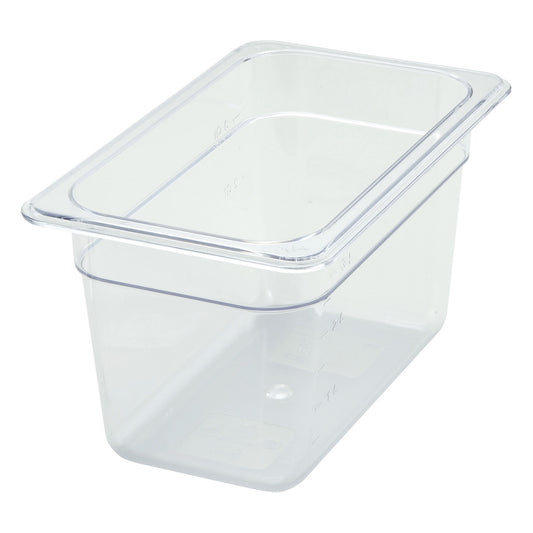 SP7406 - Polycarbonate Food Pan, 1/4 Size - 5-1/2"