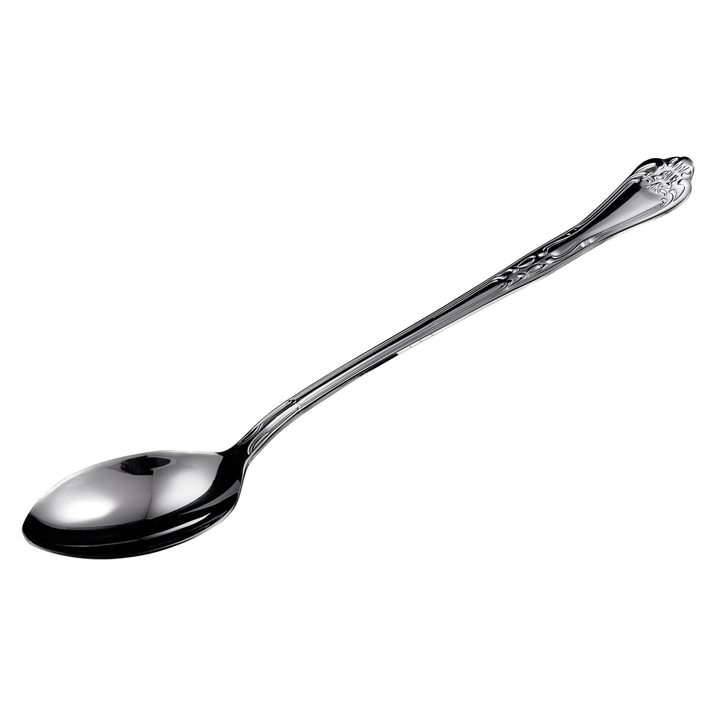 LE-13 - 13" Solid Spoon, Stainless Steel