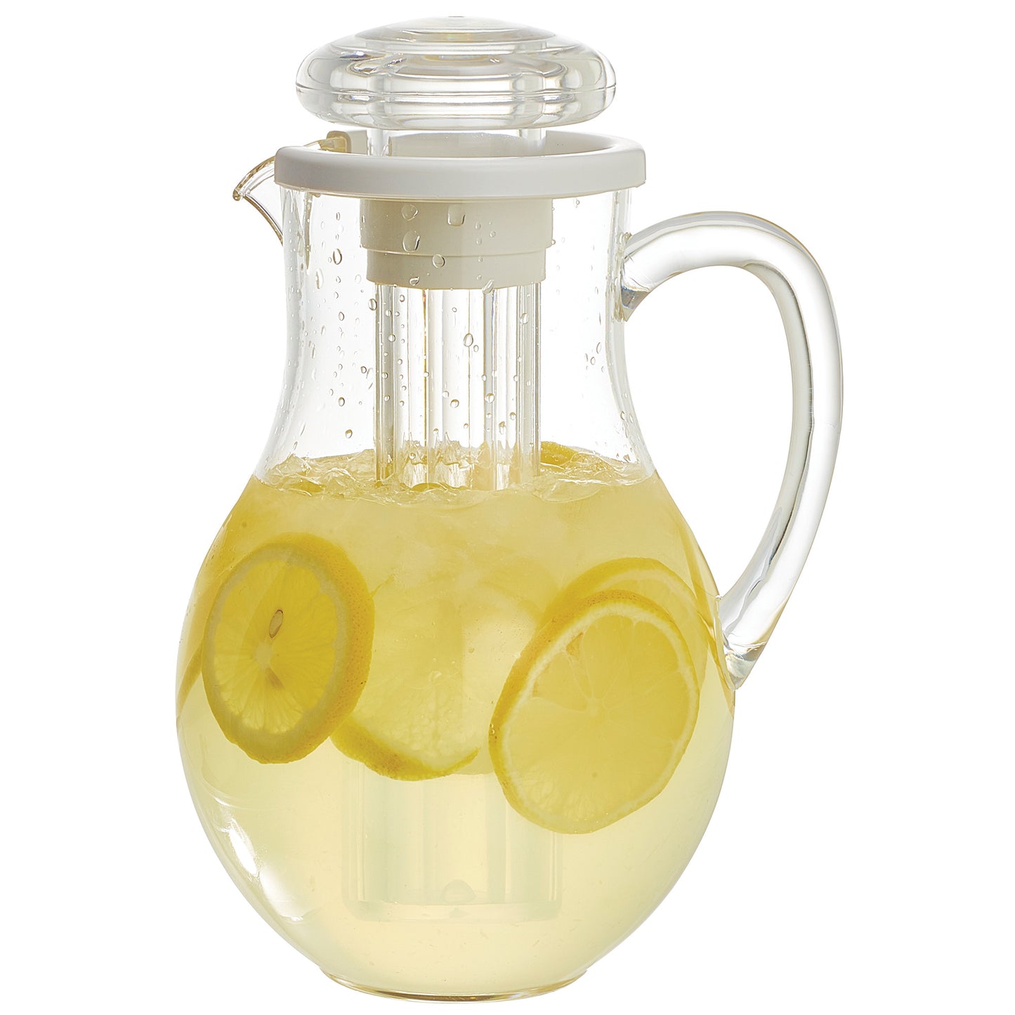 WPIT-19 - 64 oz Water Pitcher with Ice Tube Core