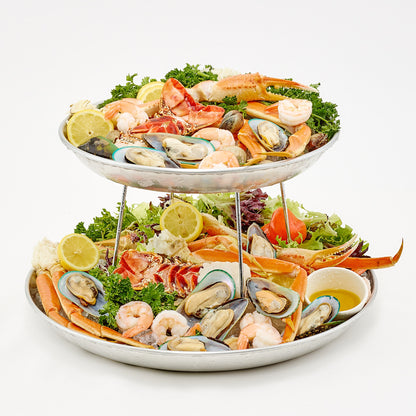 ASFT-20 - Aluminum Seafood Trays, 1-1/2" High - 19-3/4"