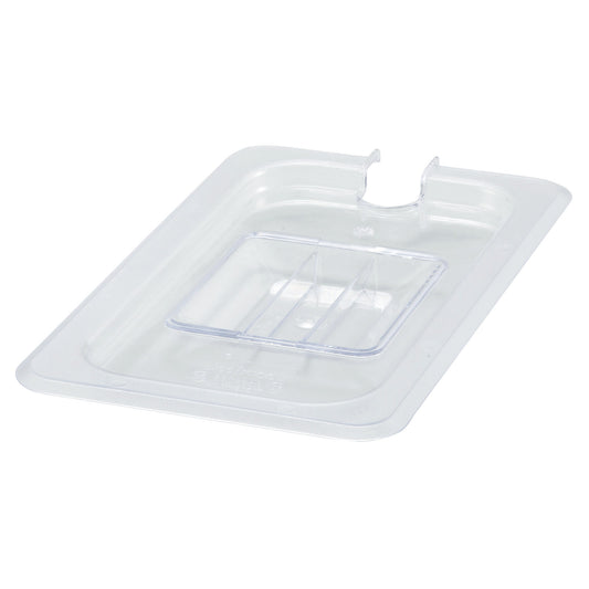 SP7400C - Polycarbonate Food Pan Cover, Slotted - Quarter (1/4)