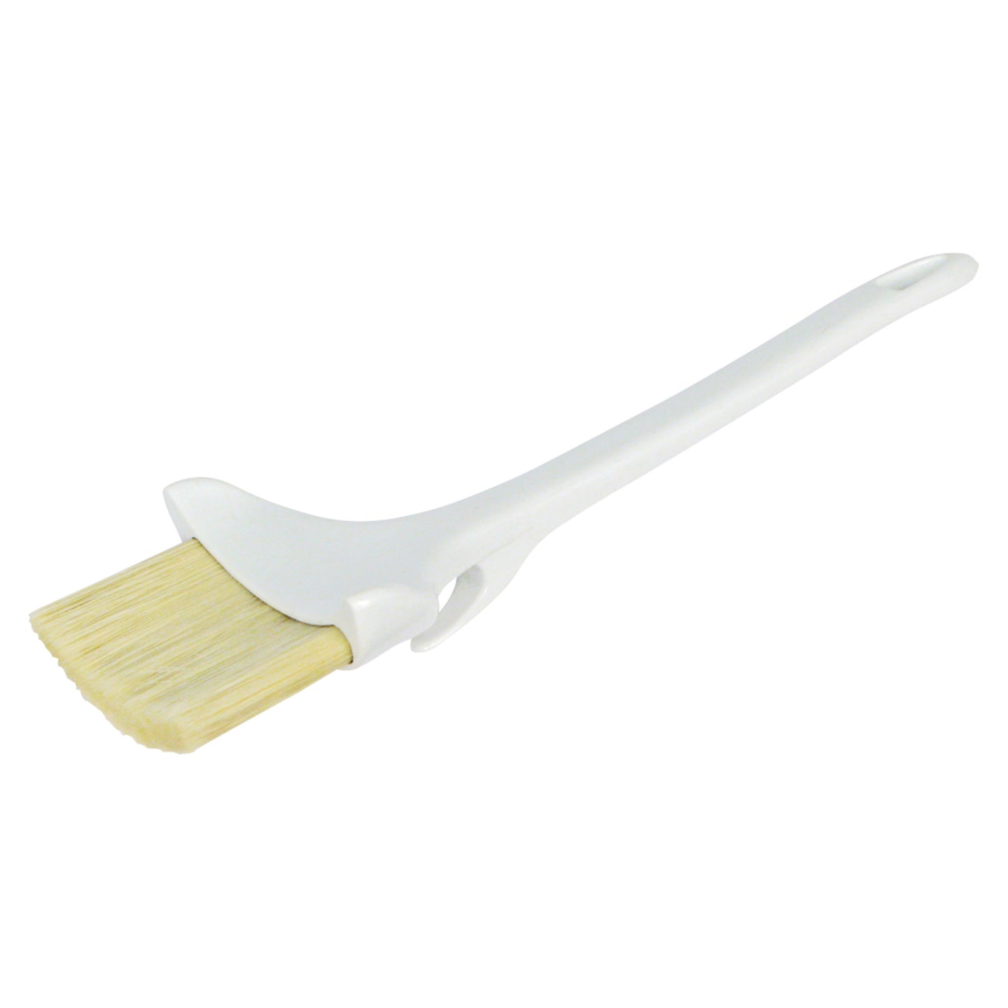WBRP-30H - Pastry/Basting Brush with Hook and 3" Wide Concave Head