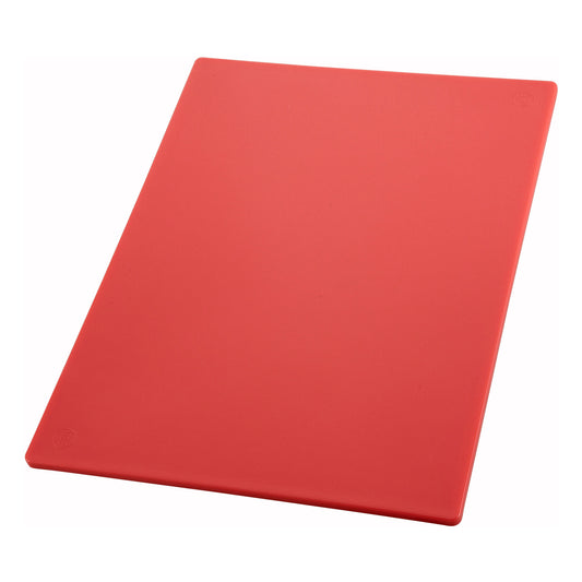 CBRD-1218 - HACCP Color-Coded Cutting Board - 12 x 18, Red