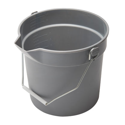 UPP-10G - Utility Pail - 10 Quart, Gray