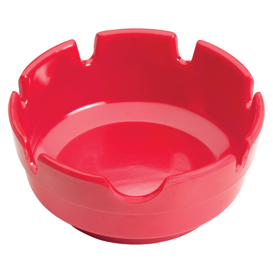 MAS-4R - Plastic Stackable Ashtray - Red
