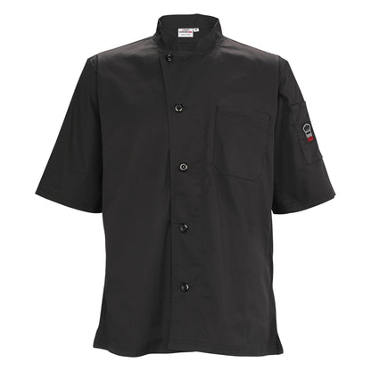 UNF-9KM - Ventilated Chef Shirt, Tapered Fit