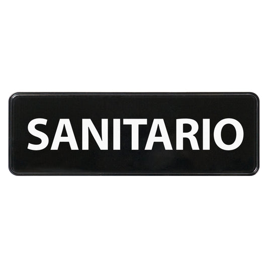 SGN-367 - Information Signs, 9"W x 3"H, Spanish - SGN-367 - Sanitize