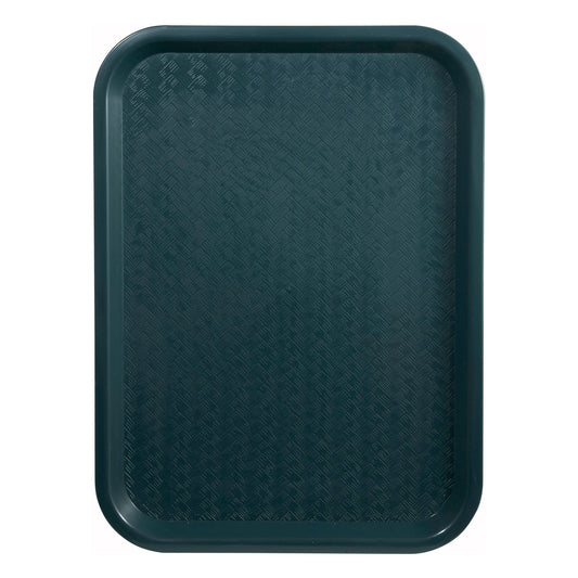 FFT-1418G - High Quality Plastic Cafeteria Tray - 14 x 18, Green